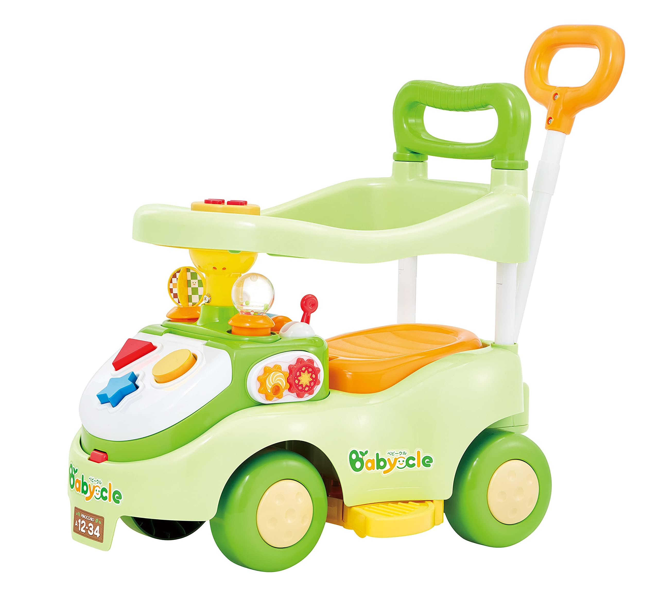 

Детская коляска Yokubari Busy Car 3step Green зелёный