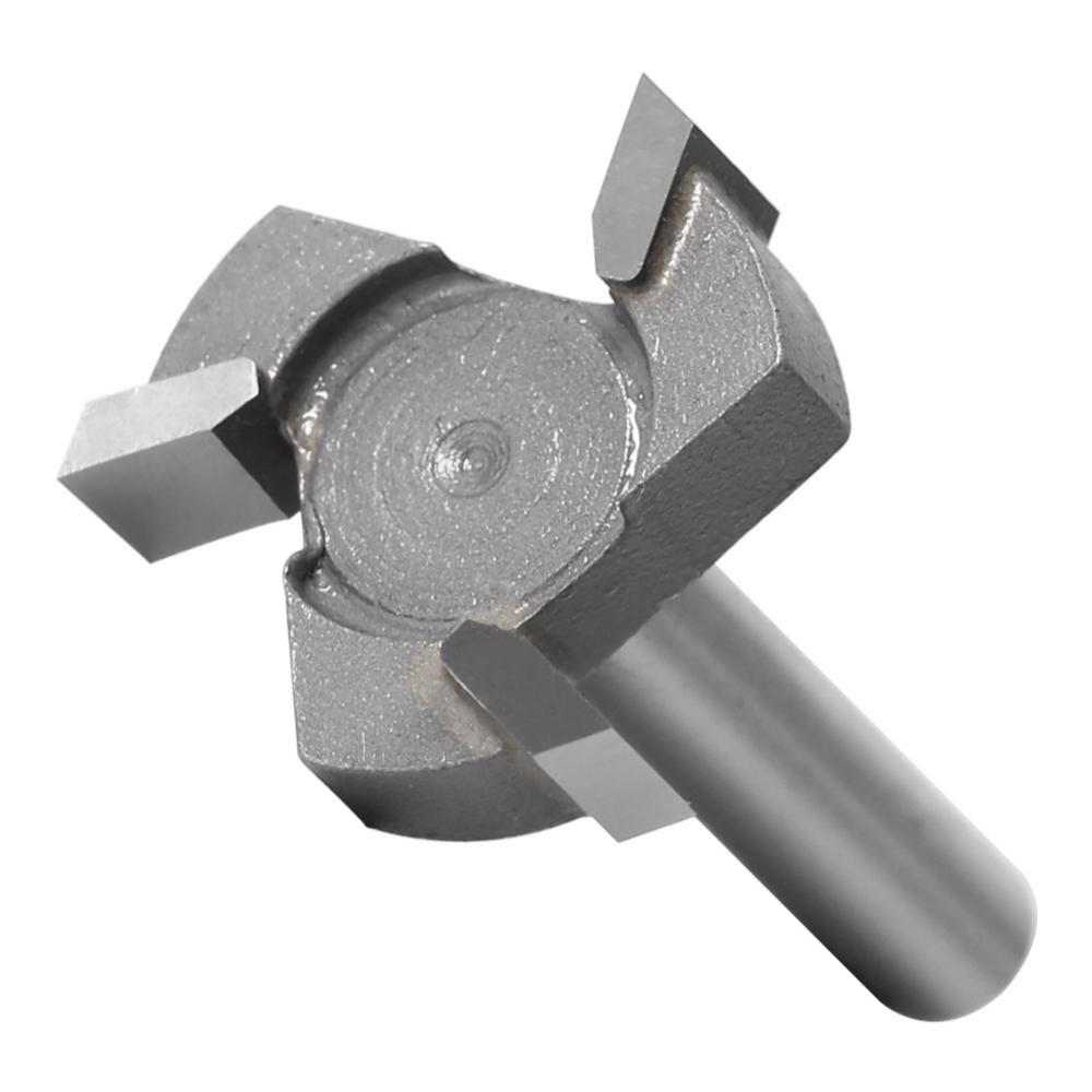 Spoilboard Surfacing Router Bit 6mm & 6.11mm Shank, Slab Flattening Planer Bit for Woodworking, T-Slot Milling Cutter