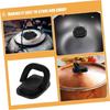 Ergonomic Grip Foldable Lid Handle Pot Cover Replacement Knob For Kitchen Various Pot And Pans Cookware Accessories