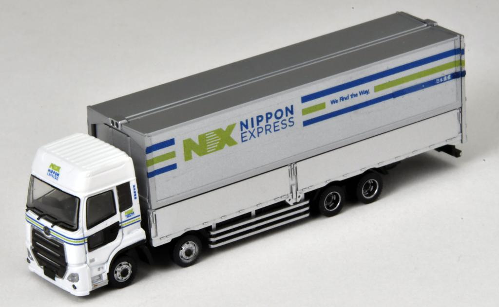 TOMYTEC Kolekce nákladních vozů Kolekce nákladních vozů Logistics Site Wing Van Set E NX Nippon Express Diorama Supplies 329596
