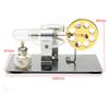 Hot Air Stirling Engine Model Electric Generator Motor Steam Power Physics Toy