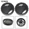 For Karcher K2 K3 Pressure Washer Replacement Wheel 5.515-298.0 Noise Reduction Shock Absorbing Black