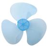 3 Leaves Fan Blade Plastic Fan Blade 8mm Diameter Central Round Hole Easy Installation Powerful Airflow For Wall Fans