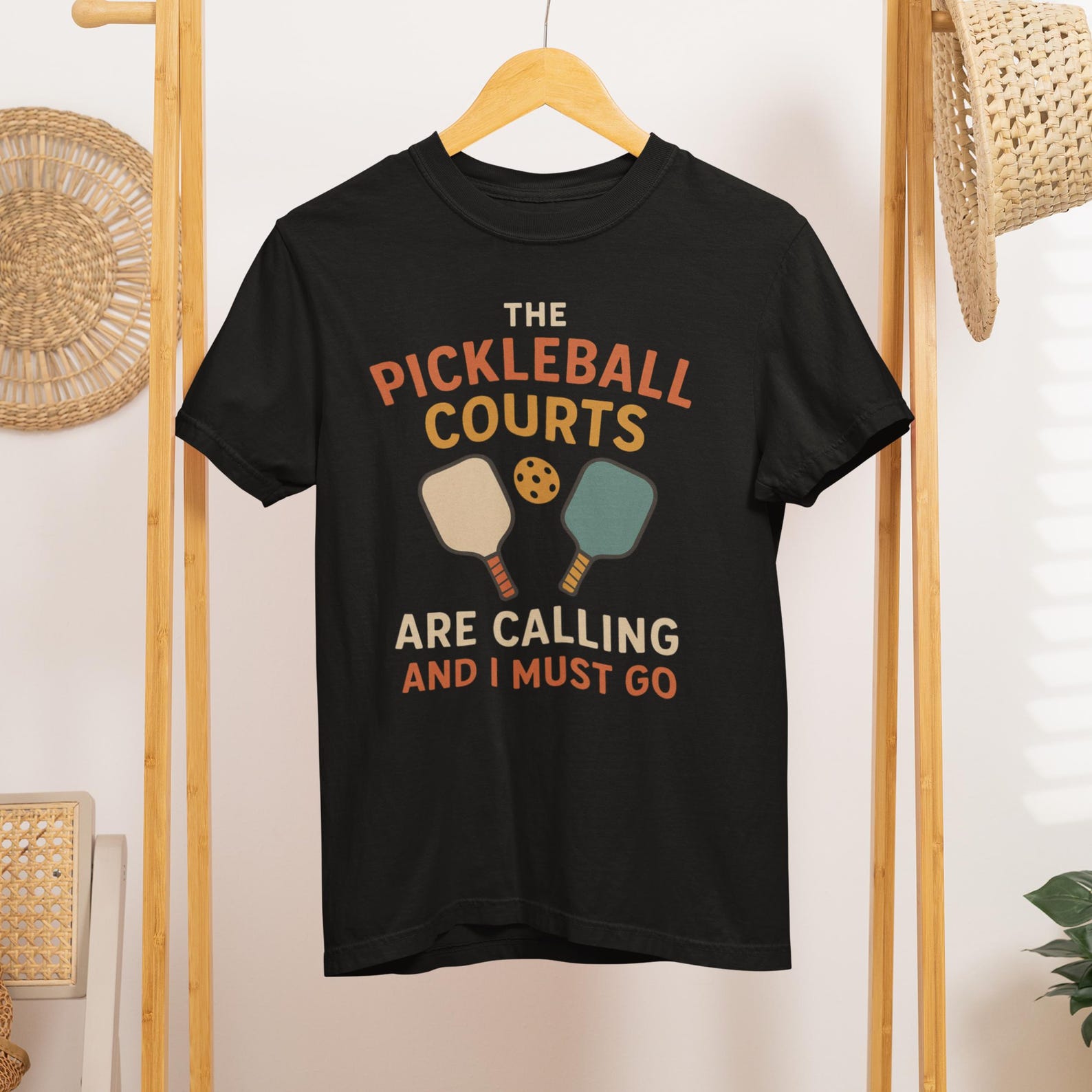 Pickleball Courts Are Calling Shirt | Retro Pickleball Tee | Comfort Colors 1717 3XL
