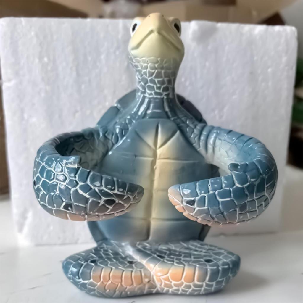 Salt and Pepper Shaker Holder Artistic Ornament Counter Pepper Shaker Holder Turtle Shape for Christmas Housewarming Dining