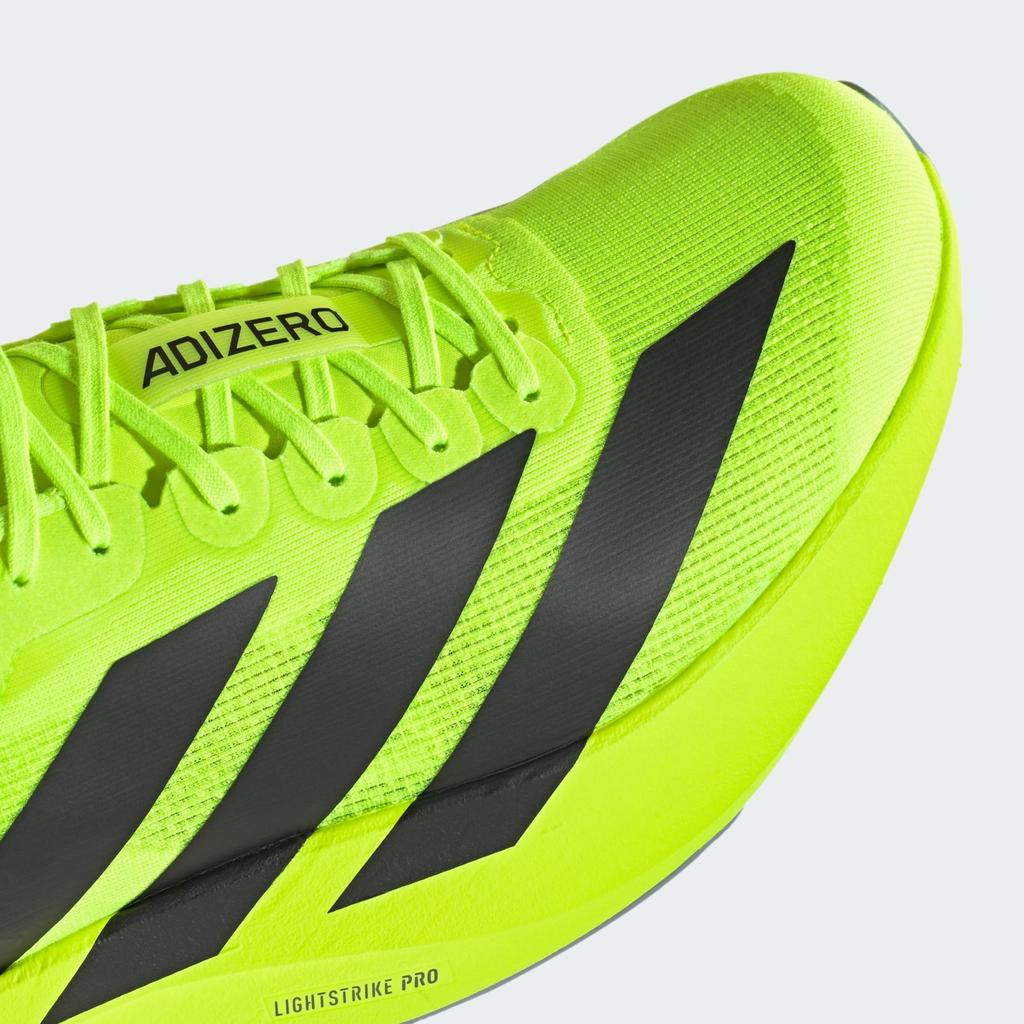 JR3416 adidas Adizero Evo SL Lucid Lemon Nero Core Argento Opaco (Uomini)