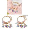 Alice In Wonderland Charm Bracelet With Zinc Alloy And Electroplated Finish For Unisex Wear