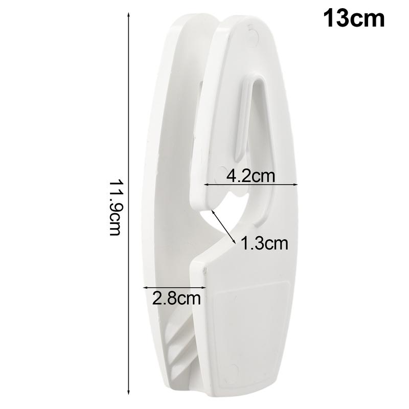 1pcs 13mm Boat Fender Clip Hook Anti-Collision Quick Adjustable Mudguard Hook With Cable Accessories