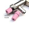 Sandblaster Feed Blast Spray Gun Sandblasting Gun Abrasive Tool Ceramic Nozzles Tips Kit Pneumatic Tools
