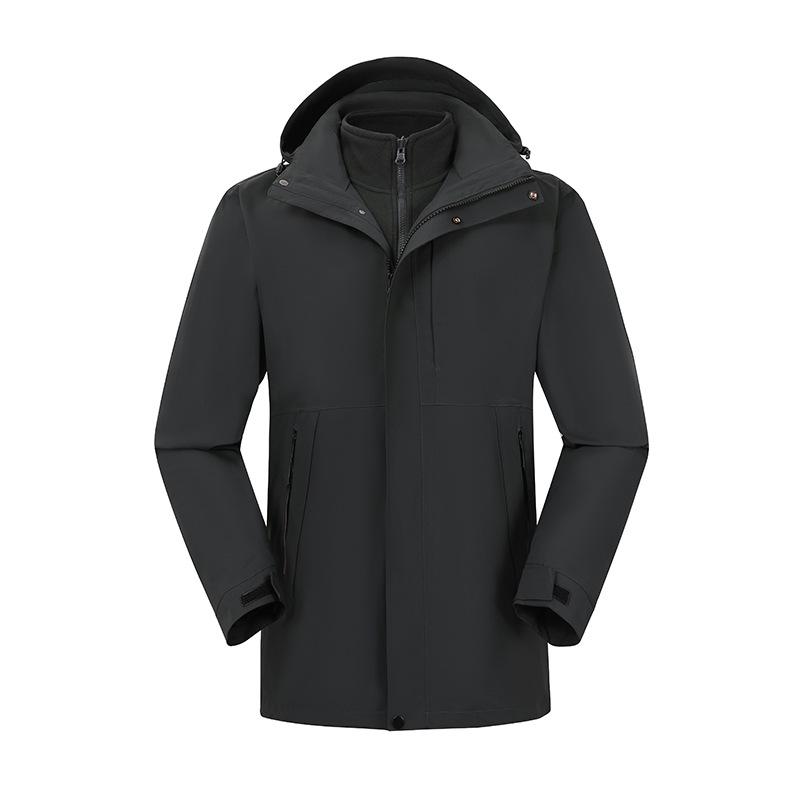 

Унисекс набор 3-в-1 для пешего туризма и альпинизма: Водонепроницаемый, Ветрозащитный, Теплый, Дышащий M