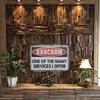 Funny Sarcastic Metal Sign Wall Decor for Man Cave Garage Humorous Sarcasm One of The Many Services Great Gift Idea for Friends