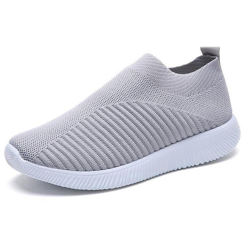 Women's Sneaker Soft Mesh White Shoes For Woman Sneakers Hot Women Sports Shoes Casual Zapatillas Mujer Flat Baskets Femmes