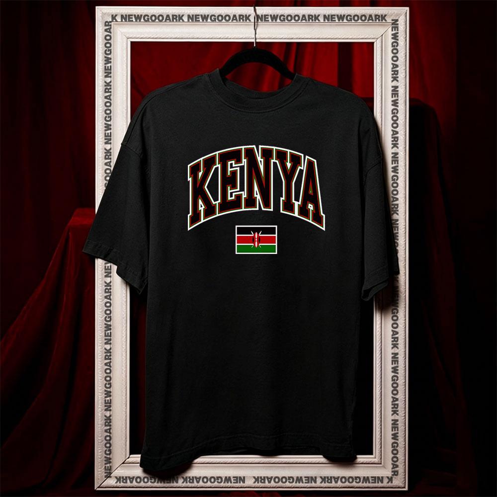 Kenya Flag Kenyan Pride Shirt Women Unisex Casual Cotton Printed T Shirts Adult Fashion Ropa Hombre Breathable Shortsleev