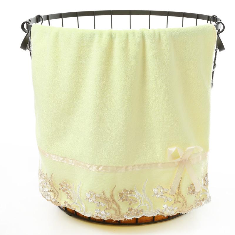 Embroidered Microfiber Face Towel 35x75cm, 400g - Thick, Absorbent, Quick-Drying for Daily Use