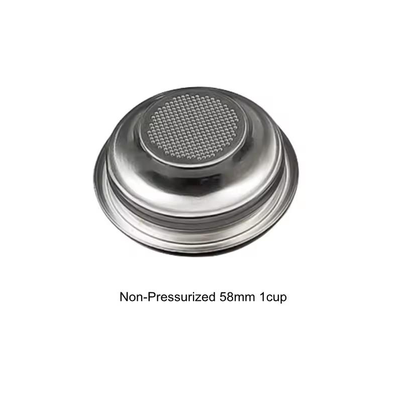 304 Edelstahl Espresso bodenloser Siebträger 58mm 2 Ohren Für Expobar/ROCKET/Lelit E61 Kaffeemaschine Barista Zubehör