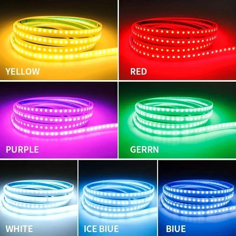 Led Car Hood Light Strip Constant Through-type Auto Modified Front Headlight Upgrade Decorative Light Car Daytime Running Lights