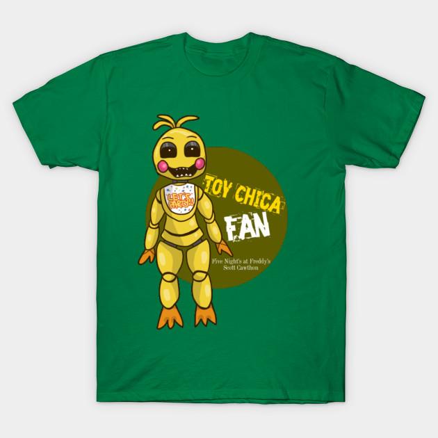 

Unisex Fashion TShirt Five Nights At Freddys Toy Chica Fan T Shirt Print TShirt Plus Size S-5XL T-Shirt 100%Cotton Tops O Neck Short Sleeve Tees 3XL зелений