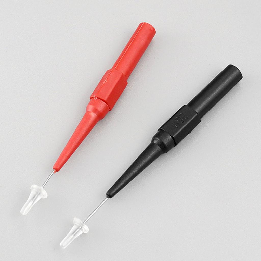 Accurate Metal Automotive Test Tip Two Tone Insulation Piercing Probes Easy to Use For Multimeter Circuit Examination