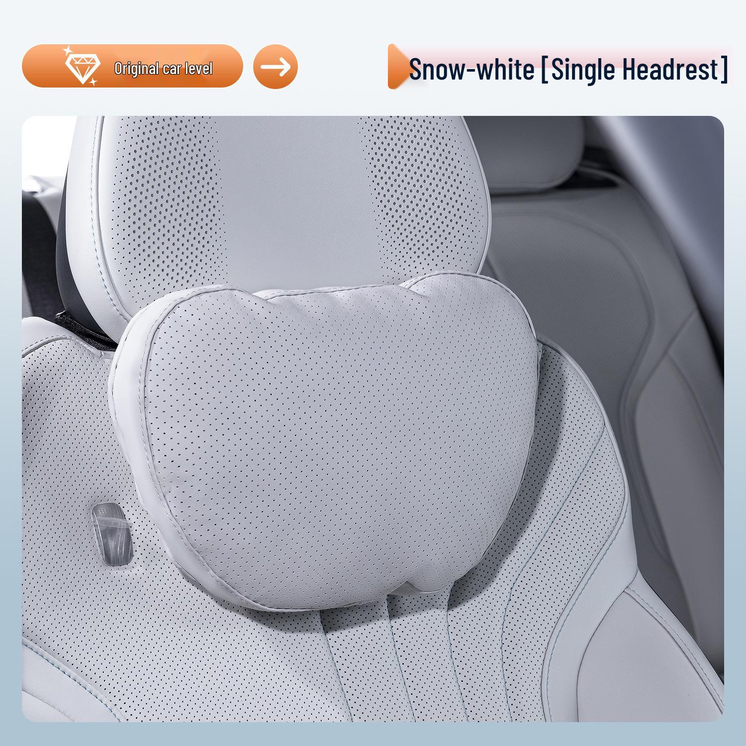 Compatible Headrest and Lumbar Support for Geely Starship 7EM-i, Starship 7emi Car Pillow and Lumbar Support.