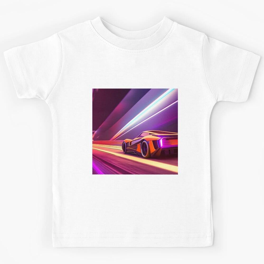 Synth City Racer Kids T-Shirt 120