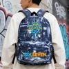 Rucsac Six Seven Brainrot Italian Grafic Imprimeu Aurit Meme Gaming Geantă de Umeri Modă Adolescentă Fată Băiat Desene Animate Ghiozdan