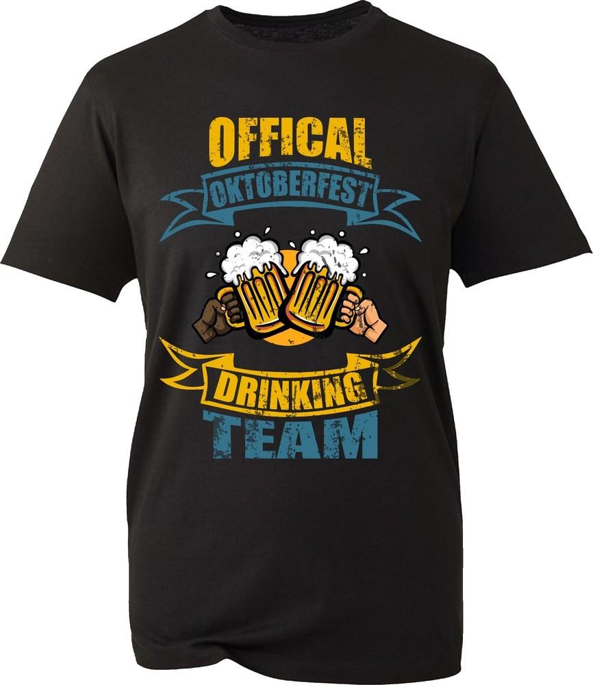 Official Oktoberfest Drinking Team T Shirt Beer Drinking Party Unisex Gift Tee