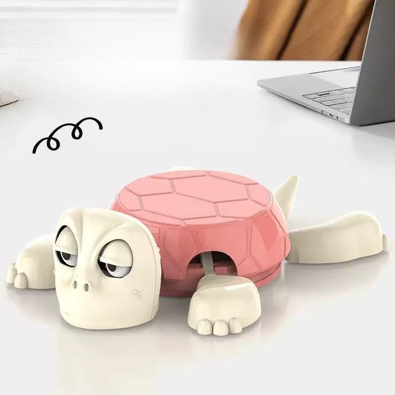 

Мультяшный подстаканник-черепаха с подвижными глазами и конечностями - термостойкий пластик 17.5 * 12.5 * 5cm