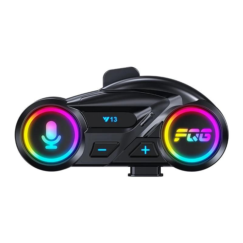Y13 Motorcycle Helmet Headset Wireless Hands-free Call Phone Kit Waterproof MP3 Music Player Speaker Voice Control Moto Earphone