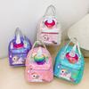 Unicorn Pattern Colorful With Sequins Children Backpack For Kindergarten