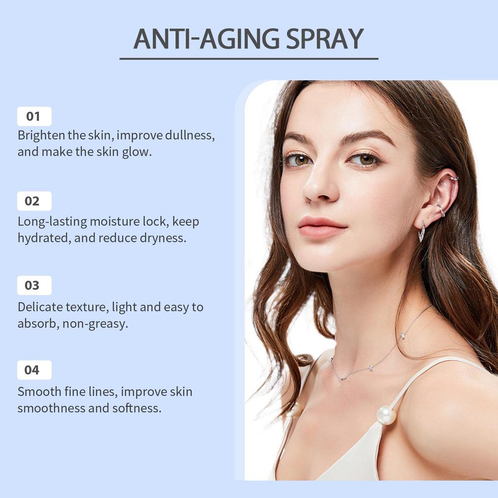 West&Month Facial Hydrating Mist Improves Skin Texture, Refines Pores, Reduces Wrinkles Hydrates and Moisturizes For Facial Use 30ml