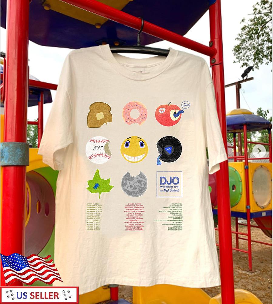 

Djo Осенний тур 2025 по Северной Америке Футболка унисекс полного размера S-5XL XL