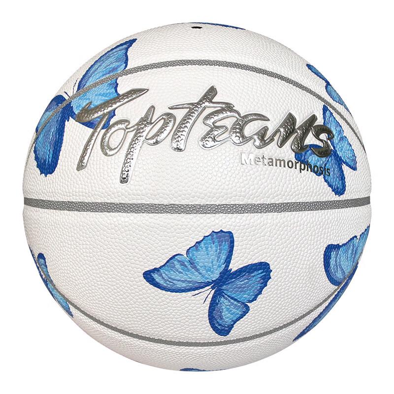 Norman TOPTEAMS Blue Butterfly Size 7 Basketball