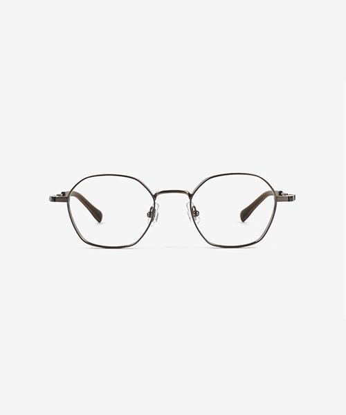 Techeuoaiweeo Kenzi Eyeglass Frames C3 Bronze Brown