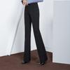 Famous sister and brother women's pants, high-waisted slightly flared pants, women's long pants, stretchy slimming casual formal pants, professional