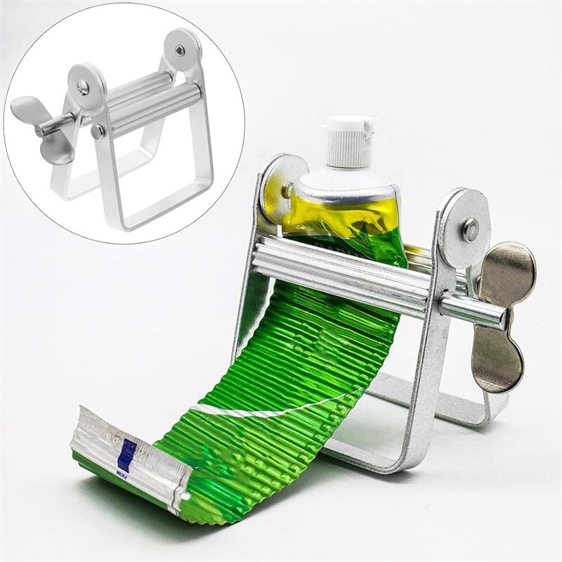 Toothpaste Squeezer Tooth Paste Holder Household Bathroom Tools Tube Cosmetics Facial Cleanser Rolling Squeezing Dispenser