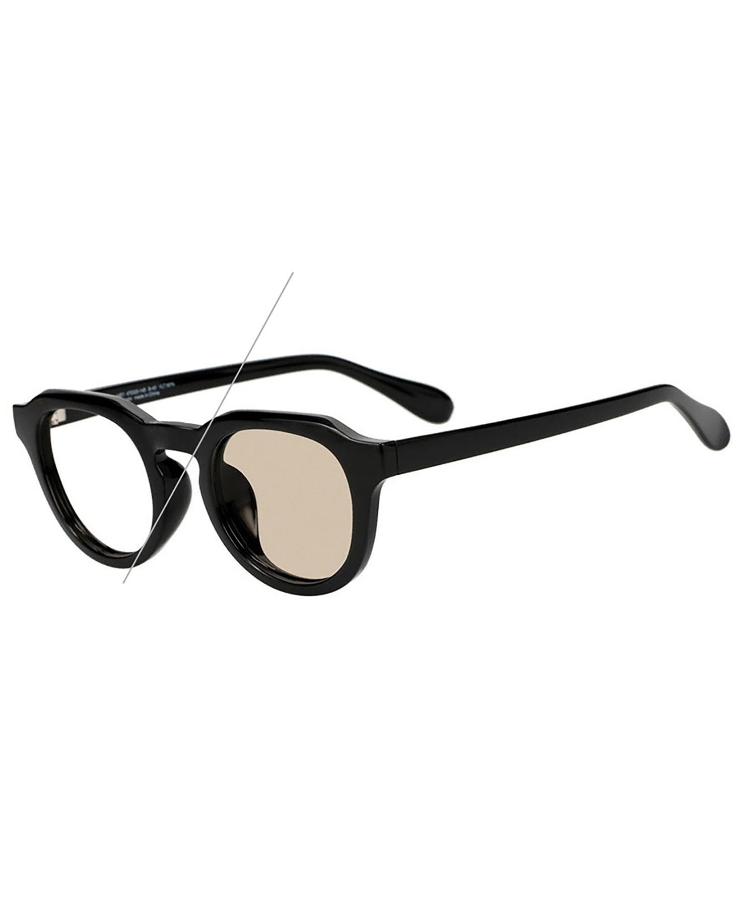 

фотохромные солнцезащитные очки линза Crown UV для вождения [Zoff] [Веб-эксклюзив] в стиле Бостон (черный) Панто, меняющий цвет, легкий, защита, унисекс,