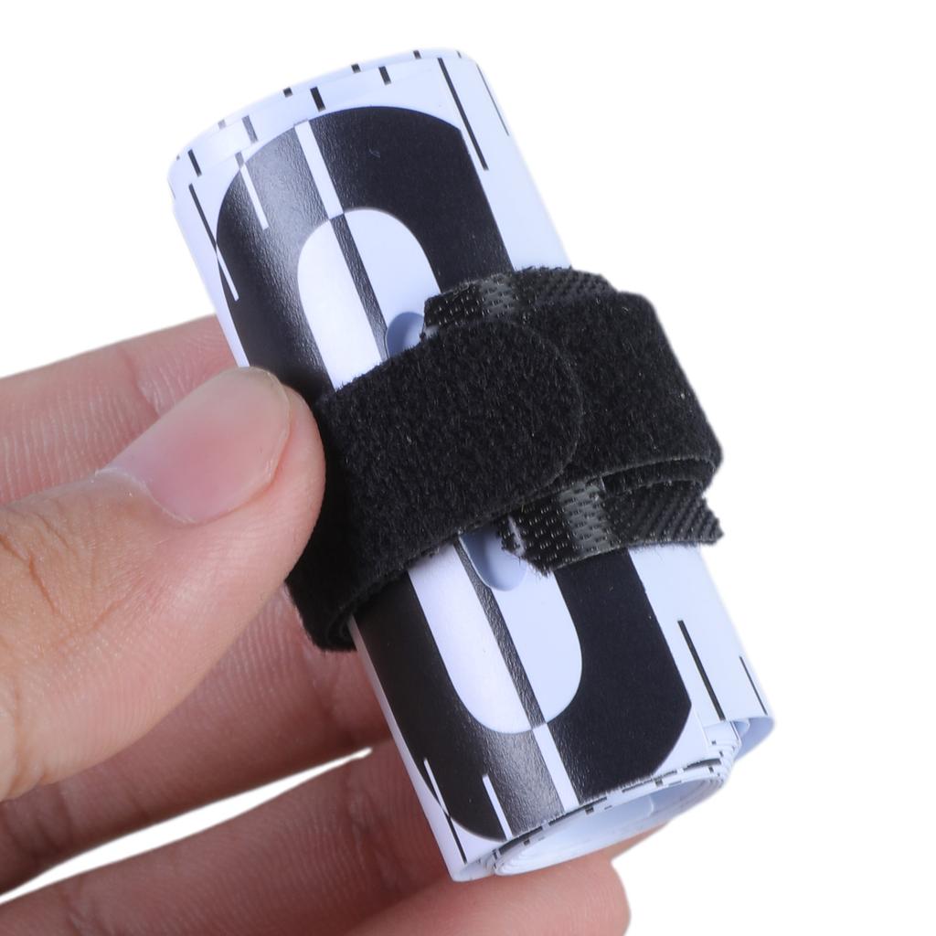 Waterproofs Fishing Measure Ruler PVC Foldable Fish Ruler Fish Measurement Tool Outdoor Fishing Measuring Device