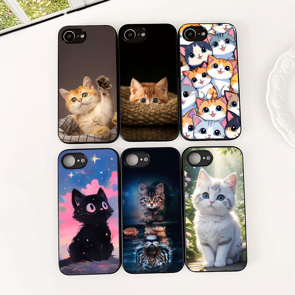 Phone Cover for Huawei P30 P20 Mate 20 Lite Pro Y7 Y6P Y7A 2019 Nova 5T 3I Funda Casing Soft Case Cartoon Cat Meow Kitten
