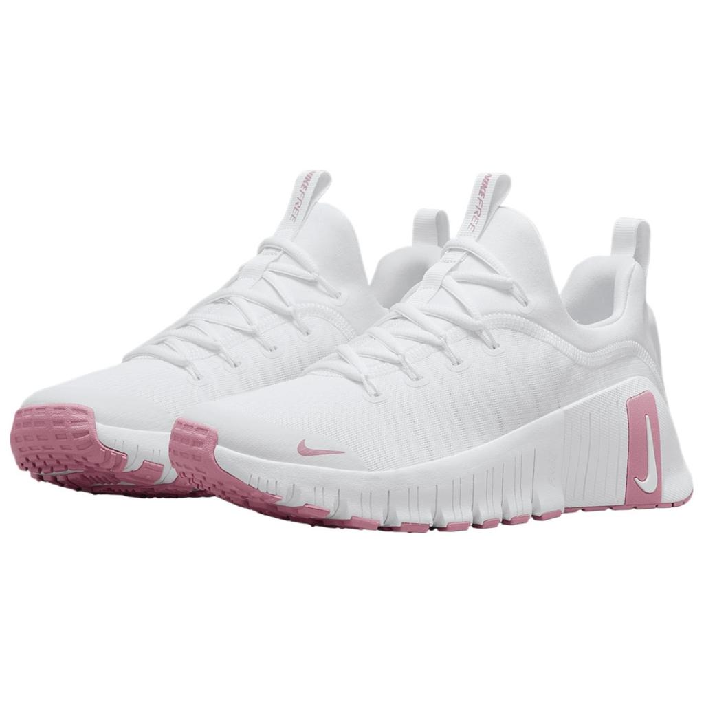 Nike Free Metcon 6 White Elemental Pink Women Sneakers FJ7126-106