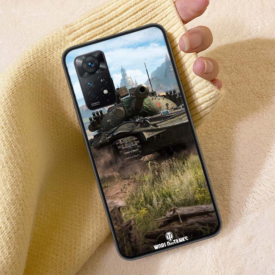 World Of Tanks Game Phone Case For Redmi 13C 14C Note 14 13 Pro Plus 5G 12 12C 10A 10C 10 9A 9C 9T 9 8 8A K70 Pro Cover TPU Shel