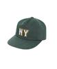 THEMUSEUMVISITOR Ny Applique Ball Cap (Green)