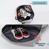Large Capacity Fitness Travel Bag with Wet/Dry Separation and Shoe Compartment, Fits Luggage Handles