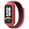 Nailono kilpinė apyrankė For For Xiaomi Band 9 Active/Redmi Band 3 išmaniajai laikrodžiui Sportinė minkšta apyrankė riešui For For Xiaomi Band 9 Active