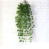 1Piece 1M Home Decor Artificial Ivy Leaf Garland Plants Vine Fake Foliage Flowers Creeper Green Ivy Wreath Garden Wall Decor