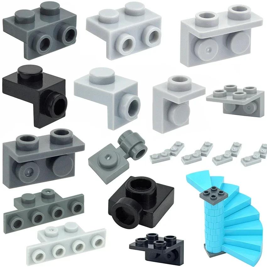 MOC Technical Bracket Bricks 1x2 1x1 Inverted Display Holder Building Blocks Compatible 36840