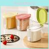 Plastic Spice Jar With Sealing Lid For Kitchen Storage And Condiment Organization