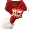 New Year Festive Pet Scarf: Dog Costume & Kitten Collar Neck Warmer
