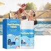Pool Cleaning Tablets Pool Water Clarification Odor Removal Stains Multi-Purpose Cleaning Effervescent Tablets