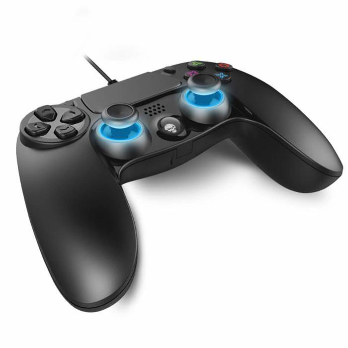 Kabelový ovladač - SPIRIT OF GAMER - PS4/PS3/PC - Barva Černá - Kompatibilní s více platformami