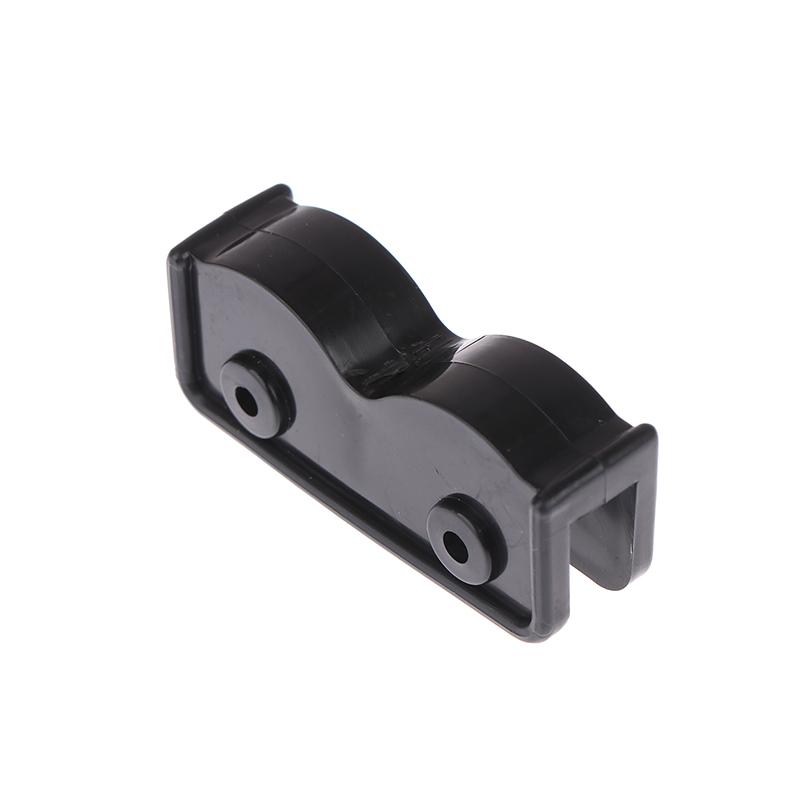 1Pc Tent Replacement Connector Gazebo Awning Tent Connector Black Plastic Rectangular Bracket Tent Outdoor Camping Accessories